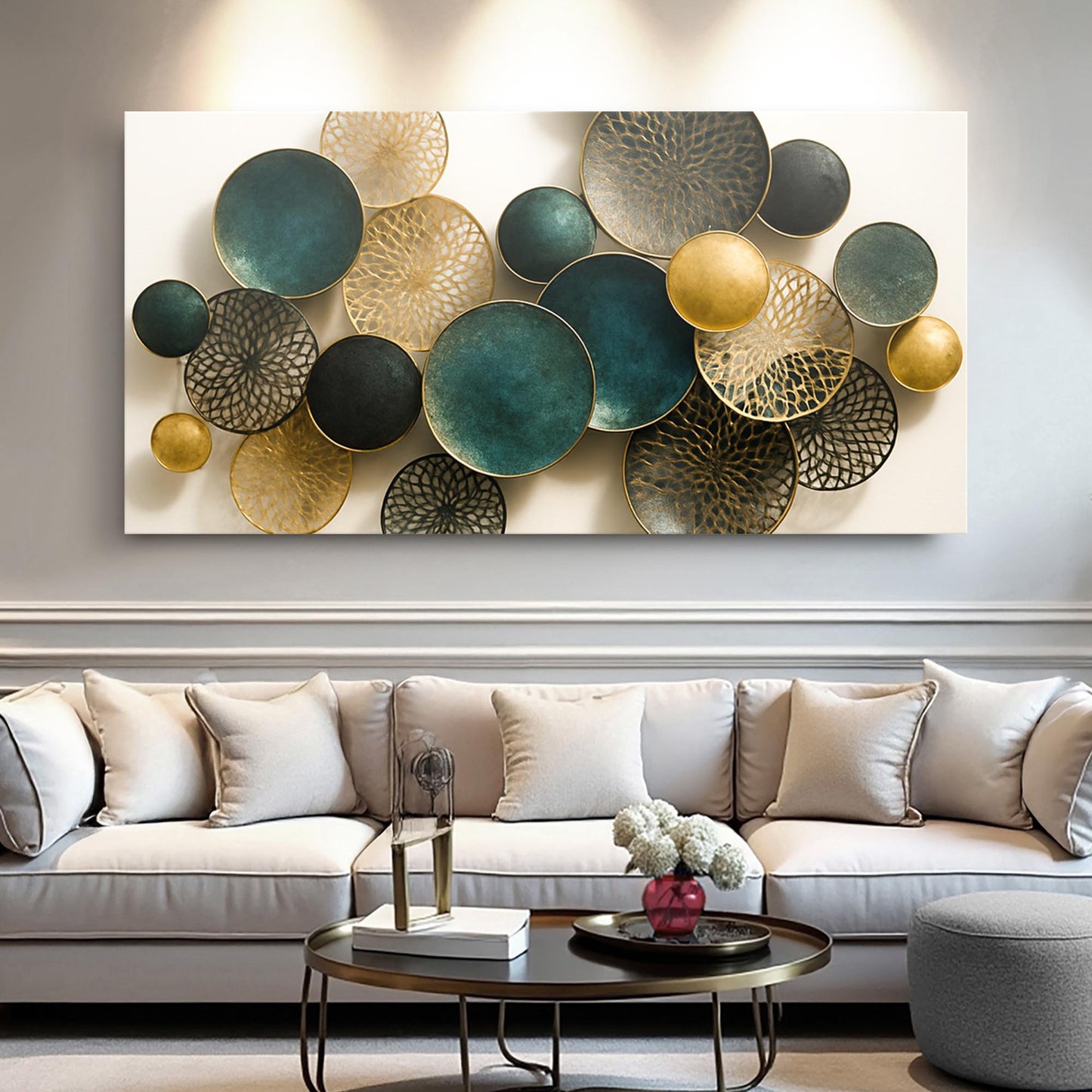 Lotus Serenity Composition VIII Wall Art