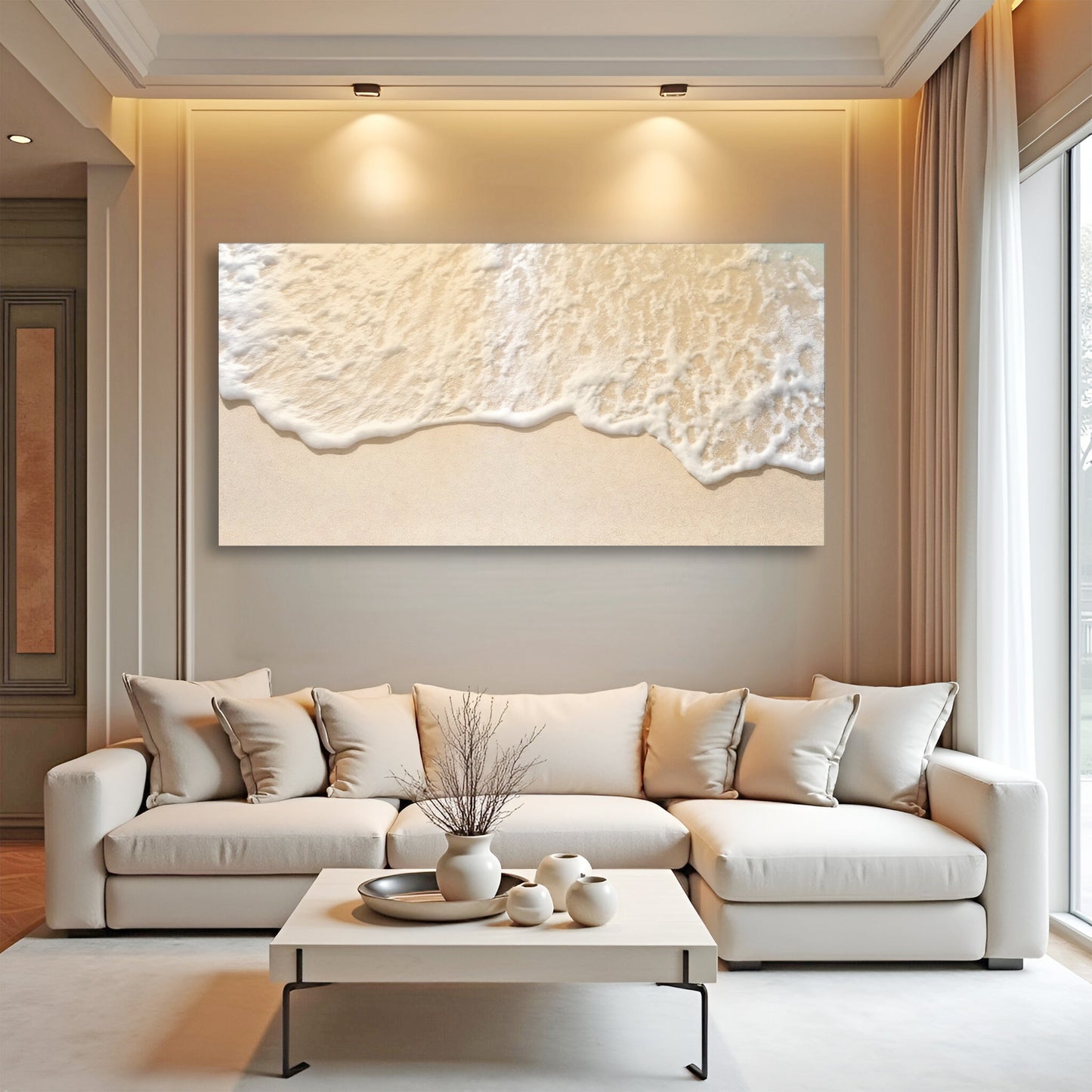 Coastal Drift Motif II Wall Art