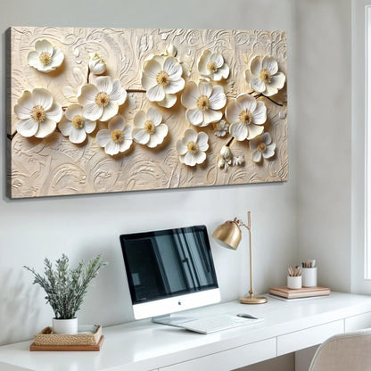 Serenade of Pure Blossoms Wall Art