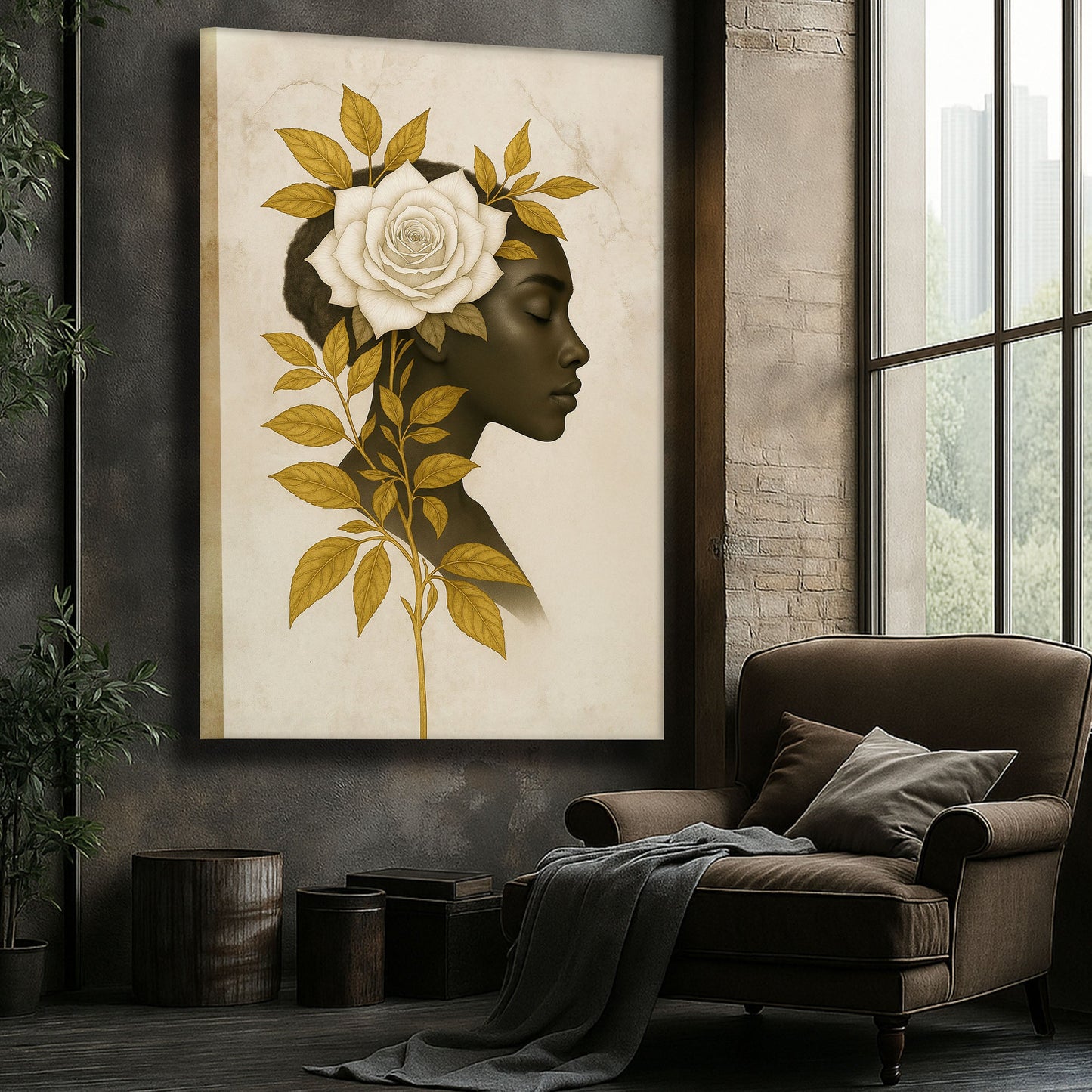 Royal Blossom Composition II Wall Art II