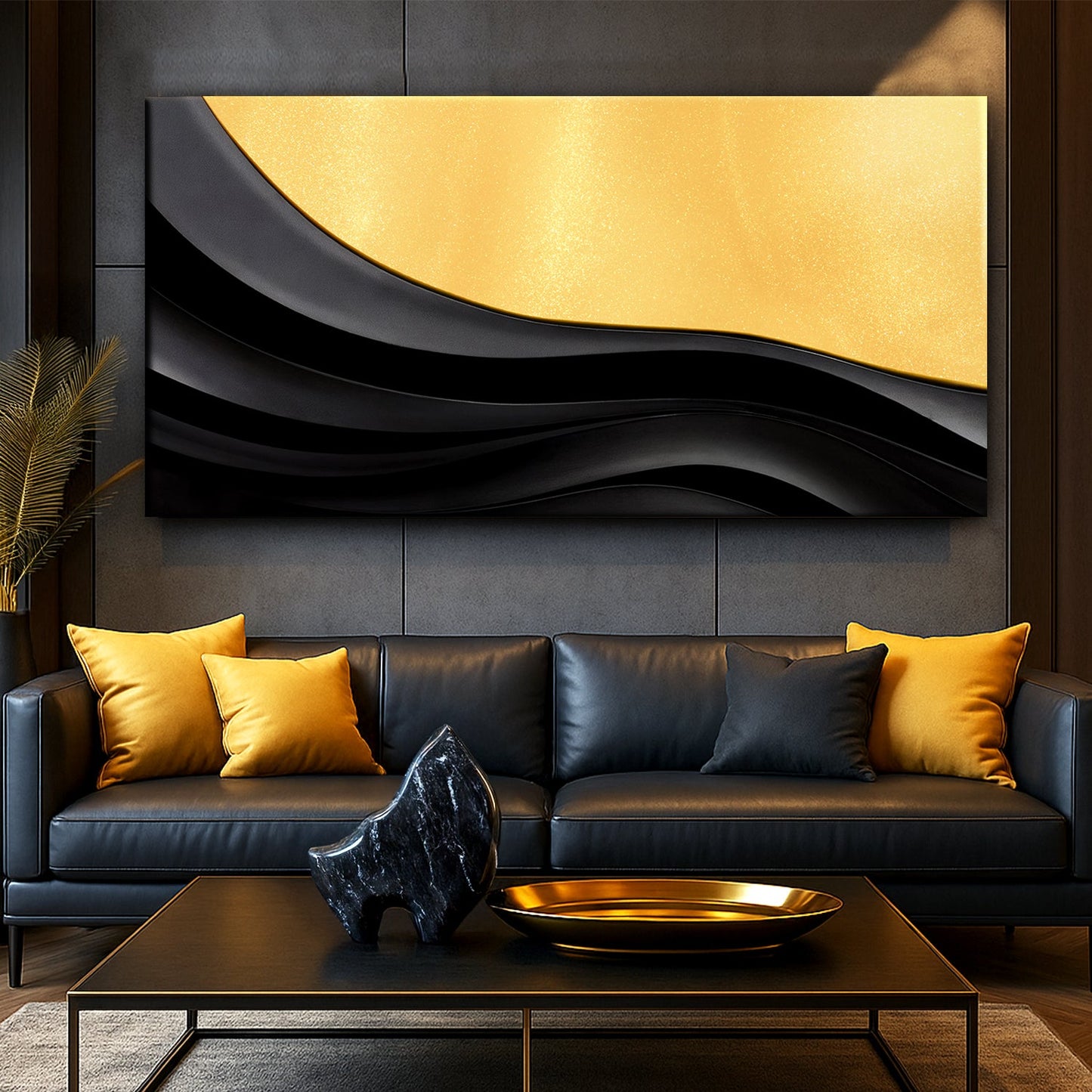 Minimalist Dual‑Tone VIII Wall Art