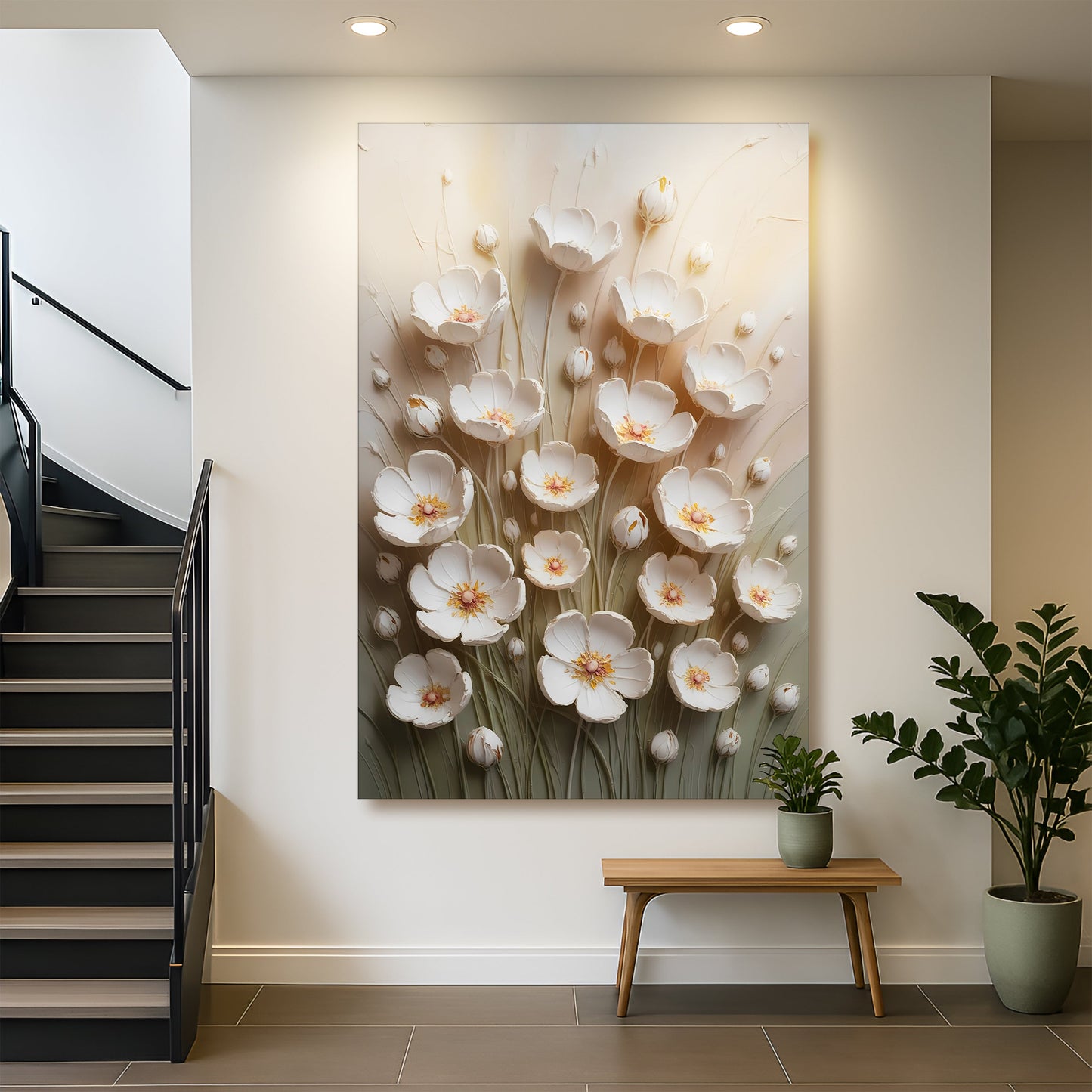 Petal Drift Wall Art