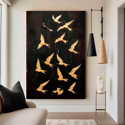 Soaring Swallow Composition Wall Art