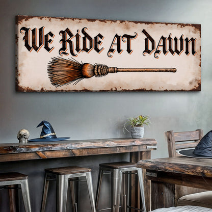 Dawn Riders — Halloween Wall Art