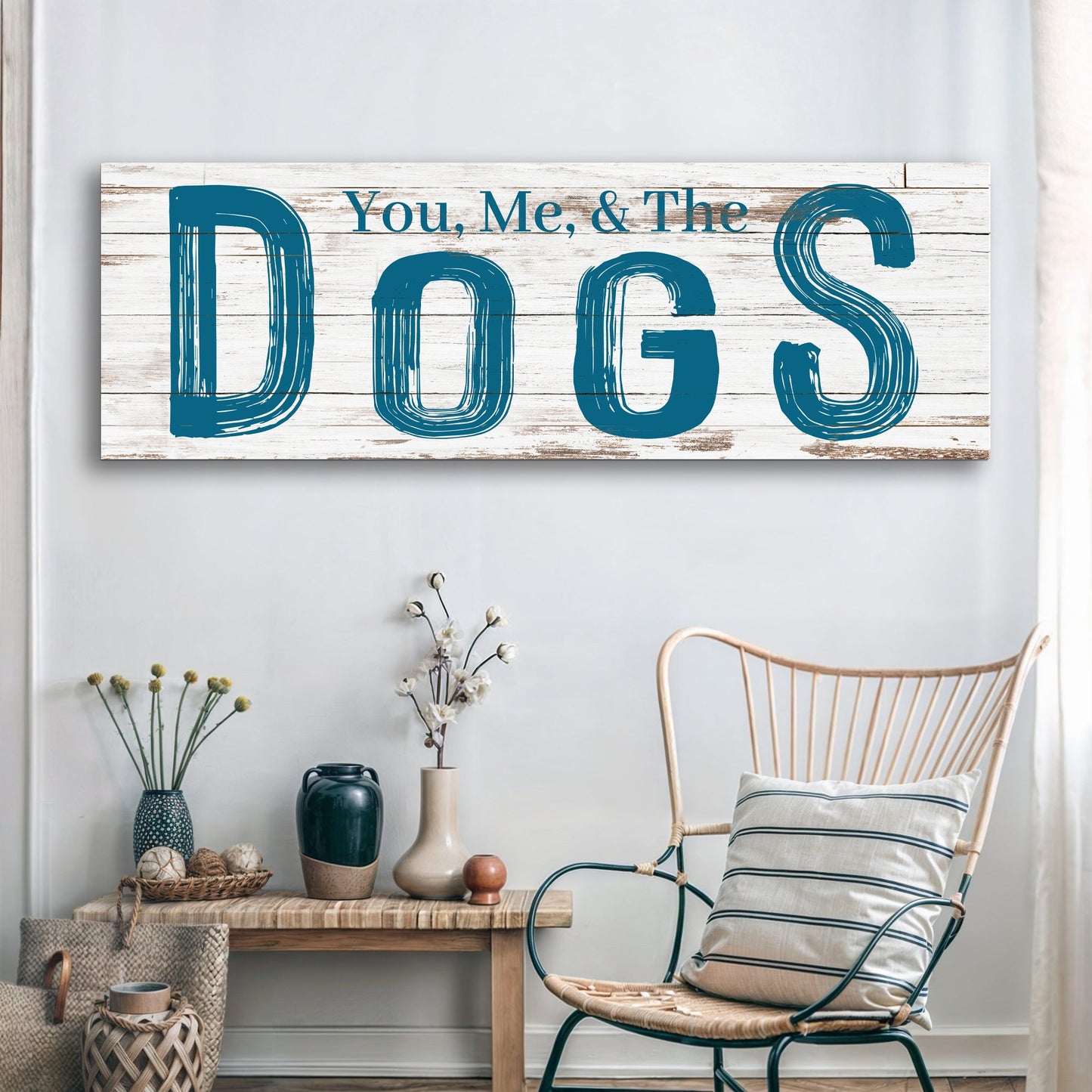 Home Is Us & The Dogs – V Wall Art