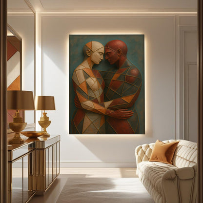 Embrace of Form — Abstract Art III