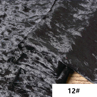 Stretch Velvet Fabric for Sofa, Curtains, and Decor