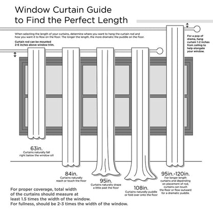 Twist Tab Lined Window Curtain Panel Bronze 50x84