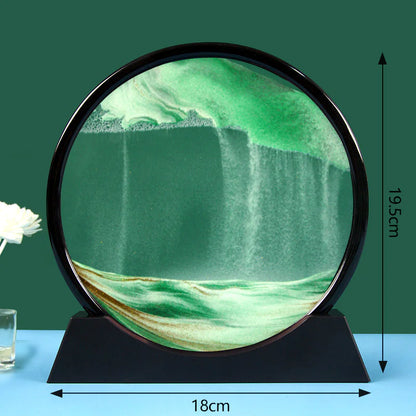 3D Quicksand Painting Hourglass
