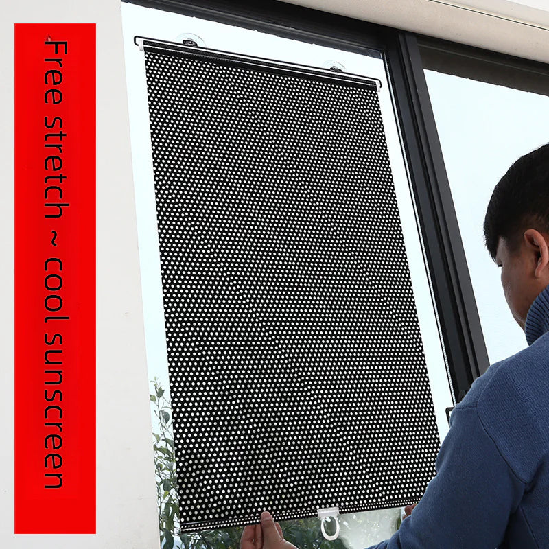 Suction Cup Car Sunshade Curtains for Home Windows
