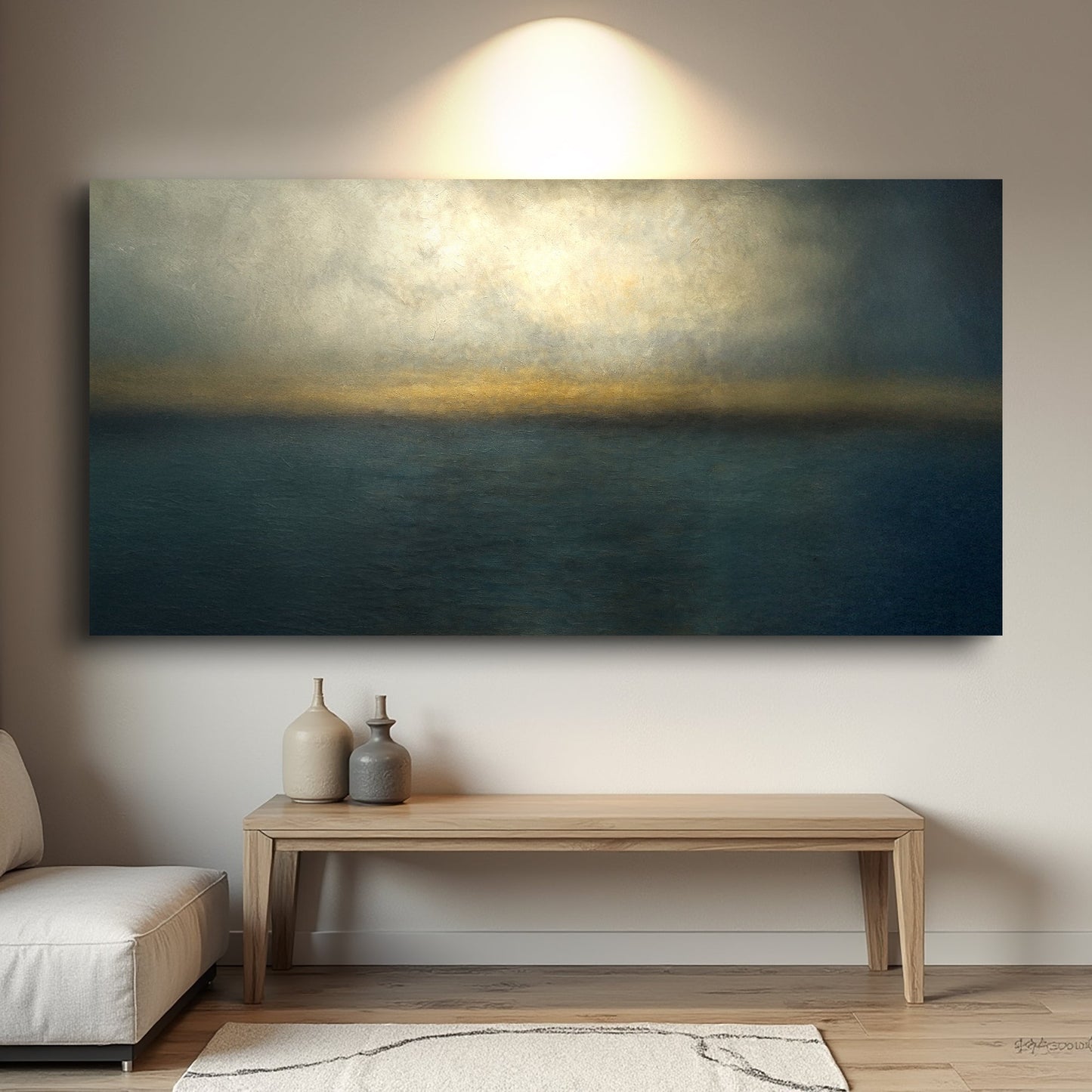 Coastal Waterscape Form Wall Art