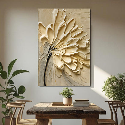 Abstract Flower Splatter Wall Art