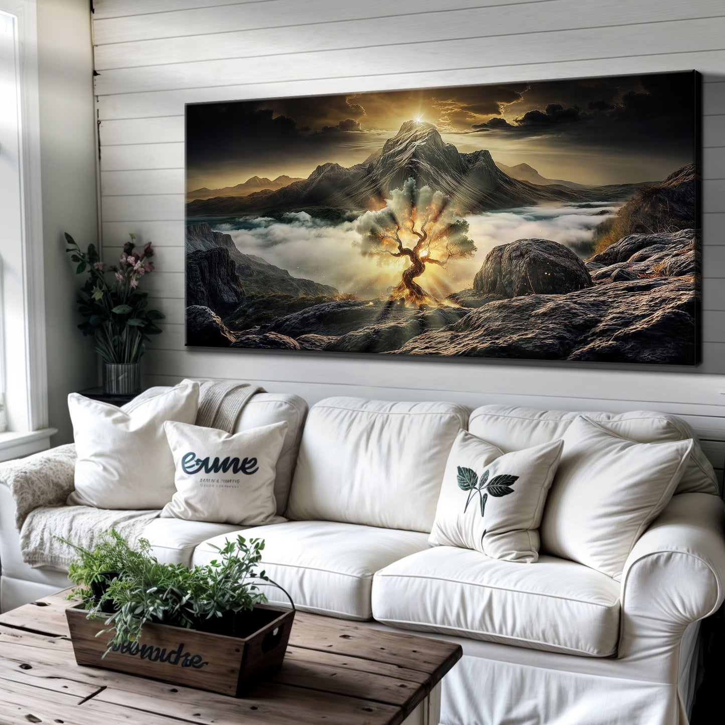 Abstract Sacred Flame II Wall Art