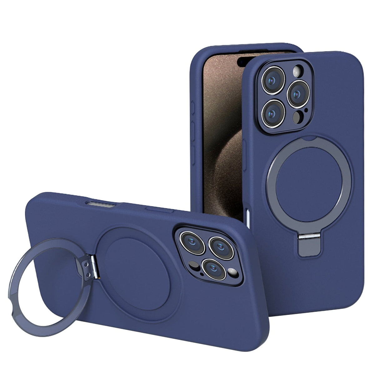 iPhone 16 Pro Max Slim Kickstand Case - Rugged Protection, MagSafe | Venture Series