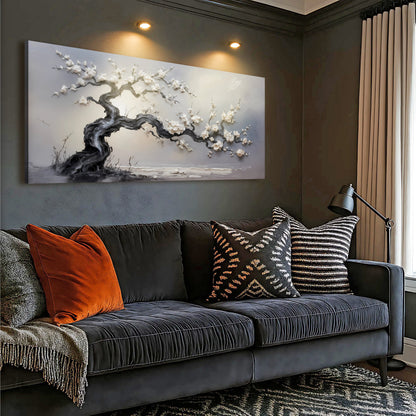 White Bloom Essence Wall Art