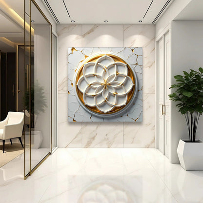 Life Mandala Structure Wall Art
