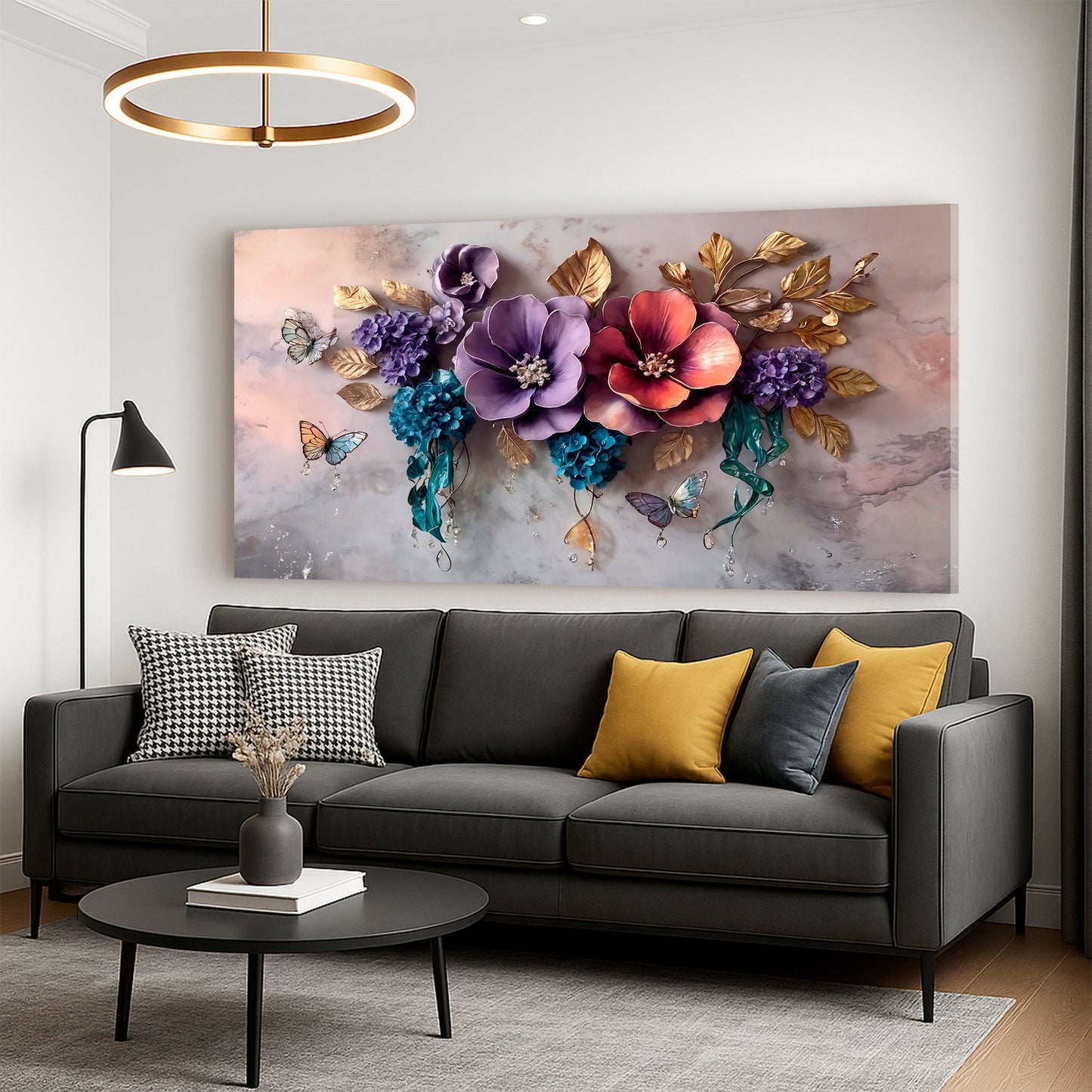 Blooming Symphony Wall Art