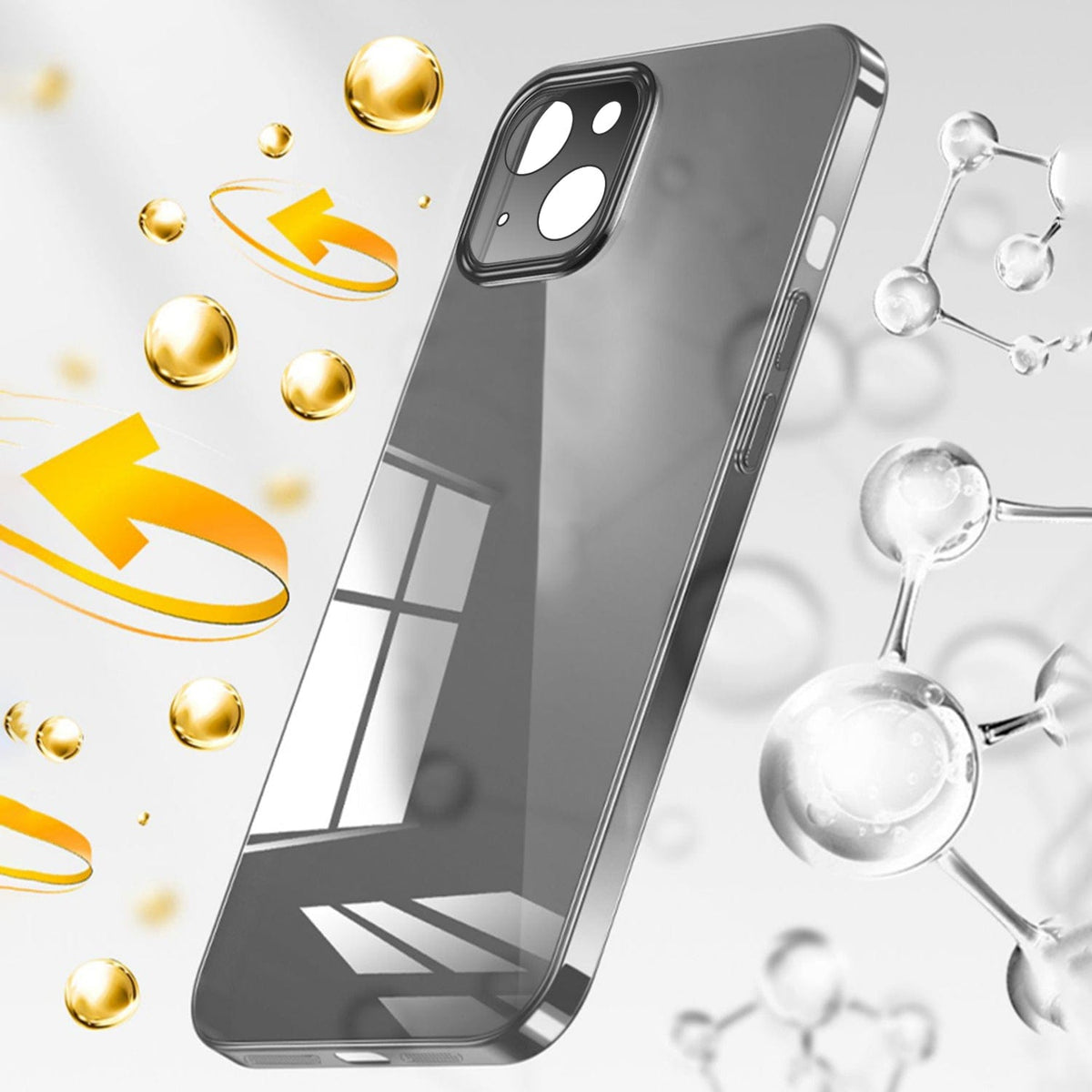 iPhone 15 Plus Clear Slim Case - Durable Protection | Venture Series