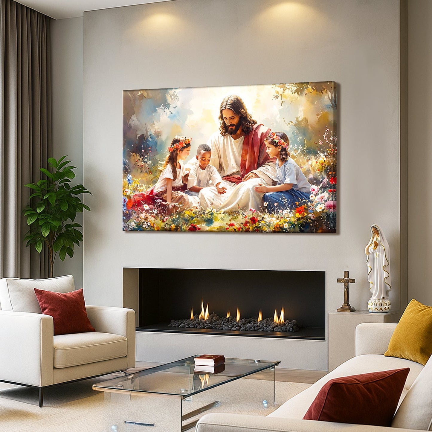 Jesus’ Blessing Over Children IX Wall Art