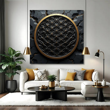 The Flower of Life Form III Wall Art