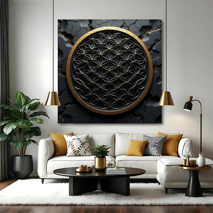 The Flower of Life Form III Wall Art