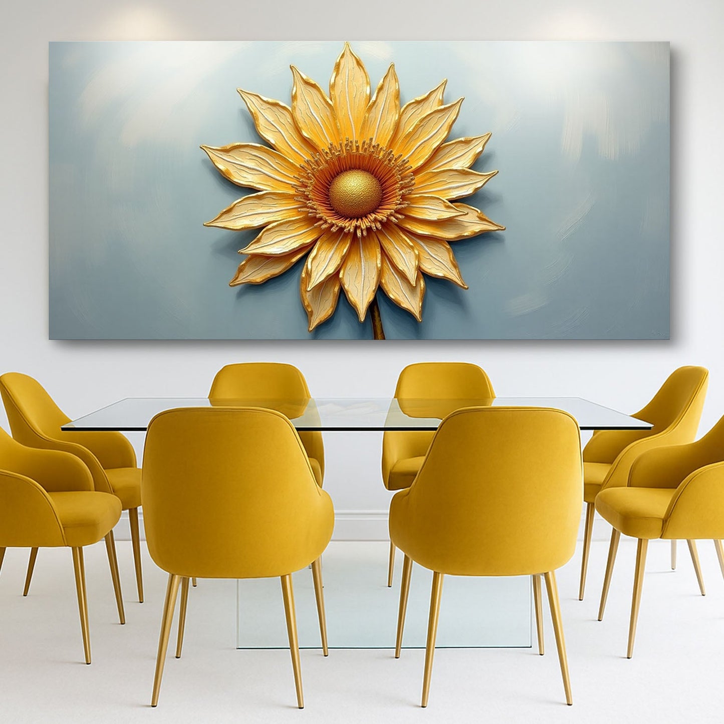 Minimalist Dandelion No. II Wall Art