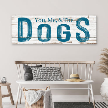 Home Is Us & The Dogs – V Wall Art