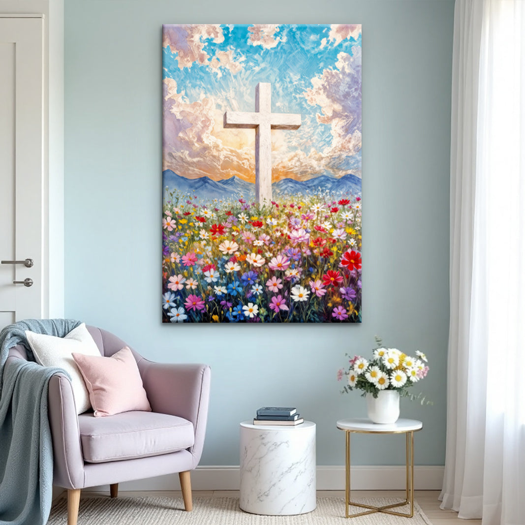 Sacred Floral Devotion II Wall Art