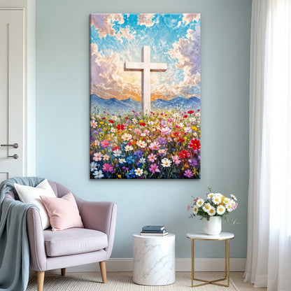 Sacred Floral Devotion II Wall Art
