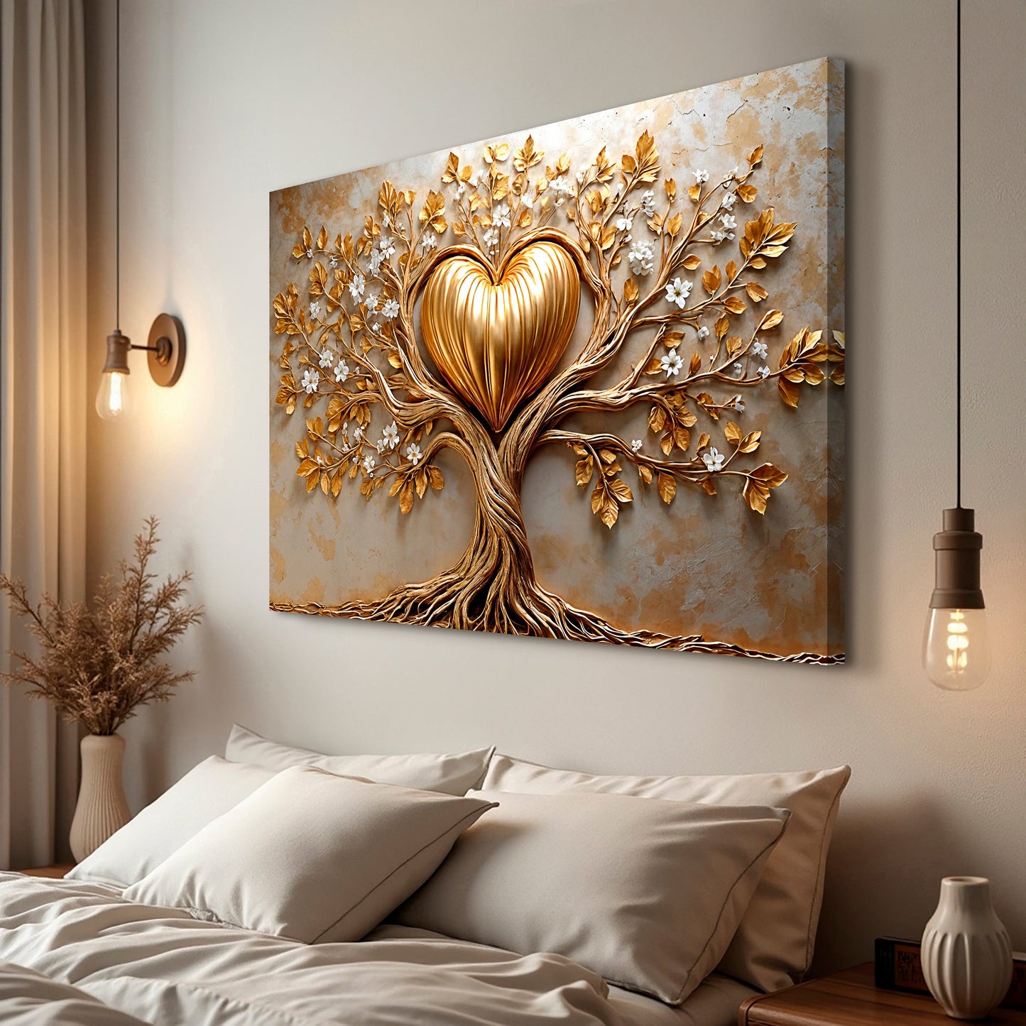 Radiant Heart Tree Wall Art