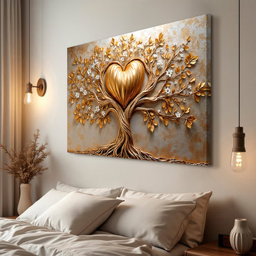 Radiant Heart Tree Wall Art