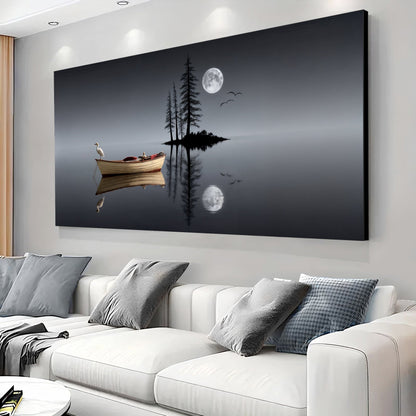 Nightfall Over Still Waters Wall Art