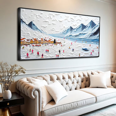 Icy Mountain Reverie II Wall Art