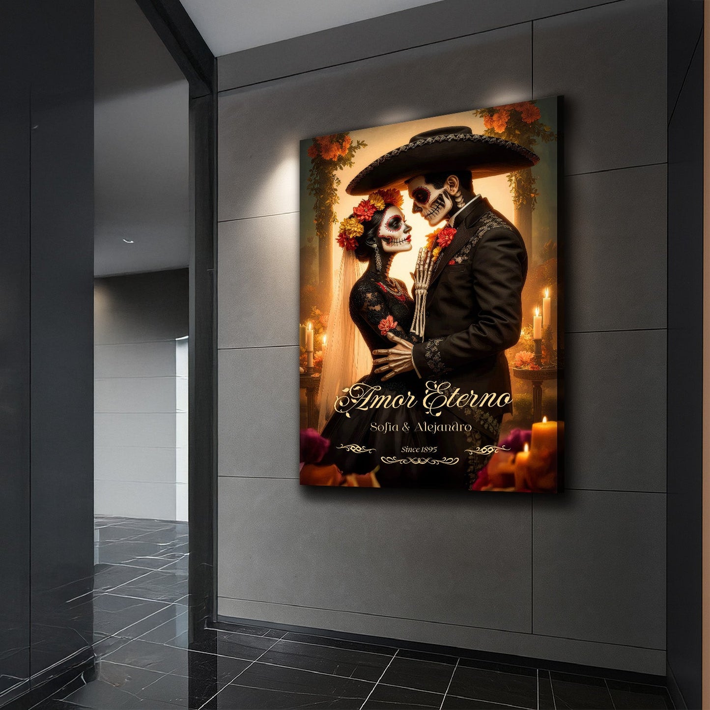 Haunted Love — Personalized Wall Sign