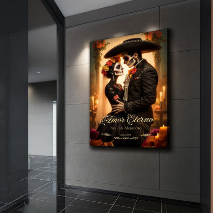 Haunted Love — Personalized Wall Sign