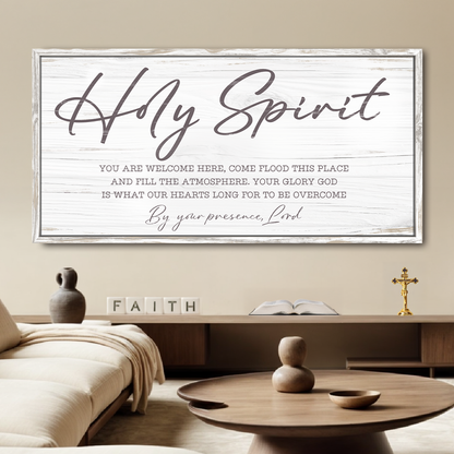 Holy Spirit Invitation Sign III