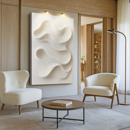 Minimalist Tide Composition Wall Art