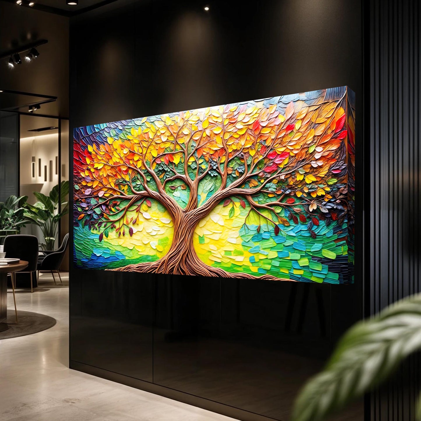 Symbolic Tree Form Wall Art