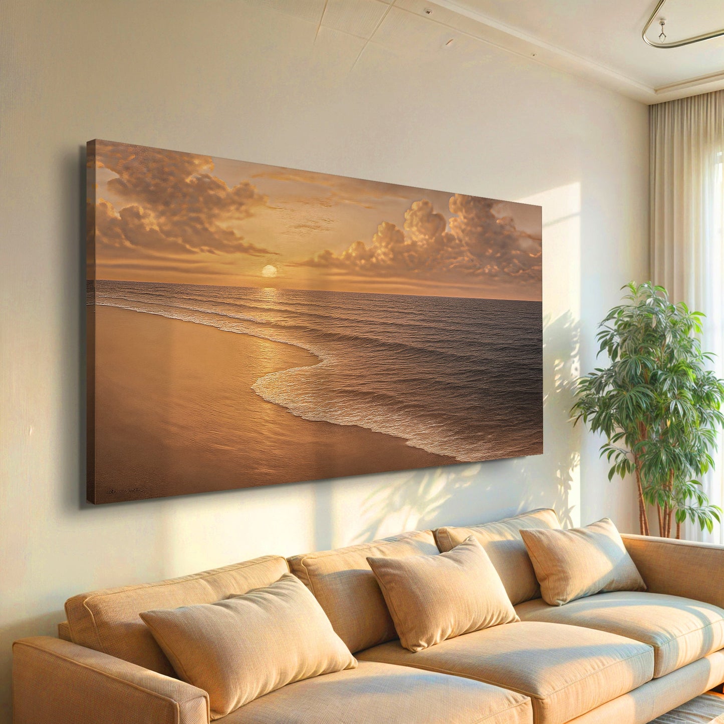 Shoreline Calm VIII Coastal Art