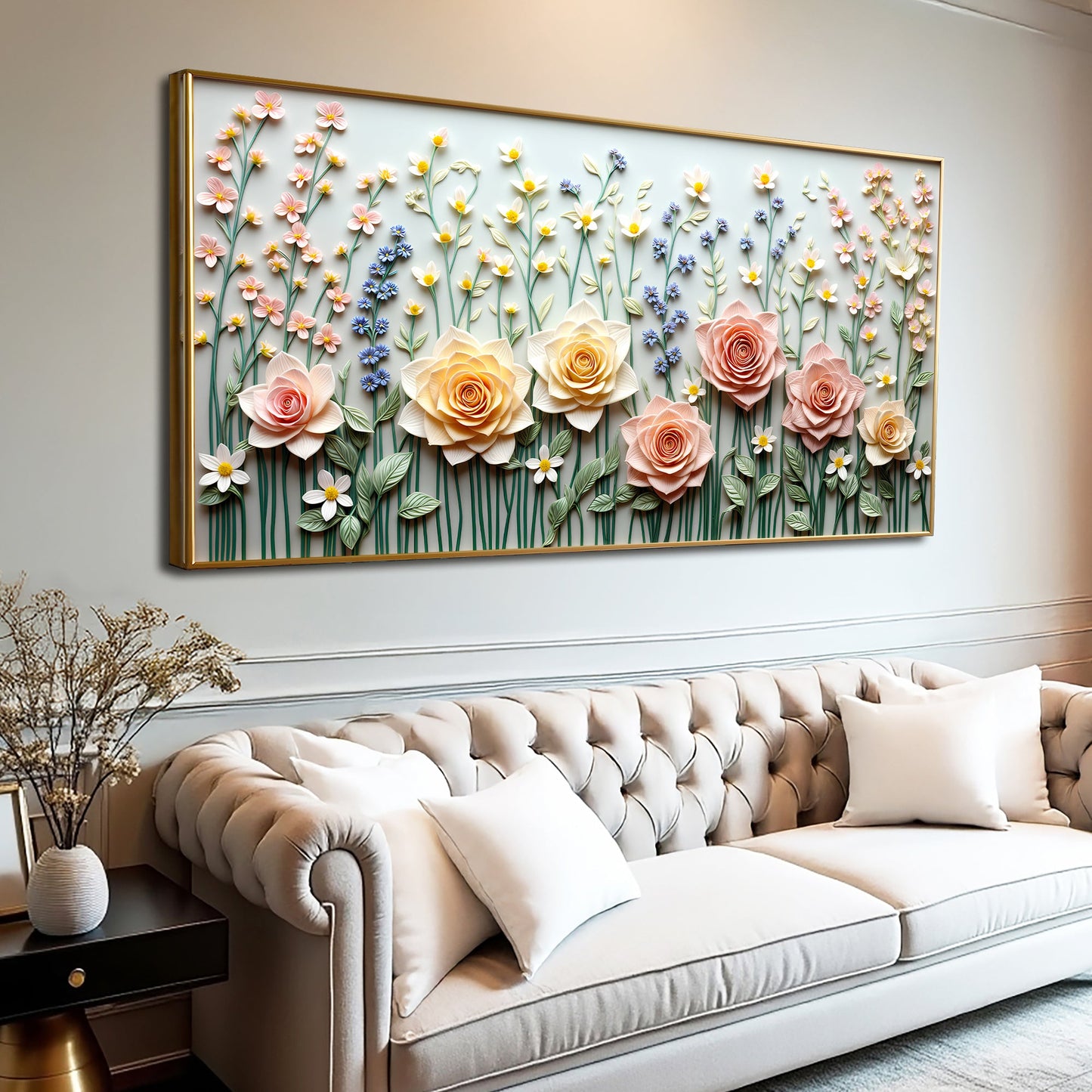 Blooming Rhapsody Form Wall Art