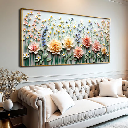 Blooming Rhapsody Form Wall Art