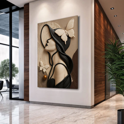 Woman of Gentle Lines Wall Art