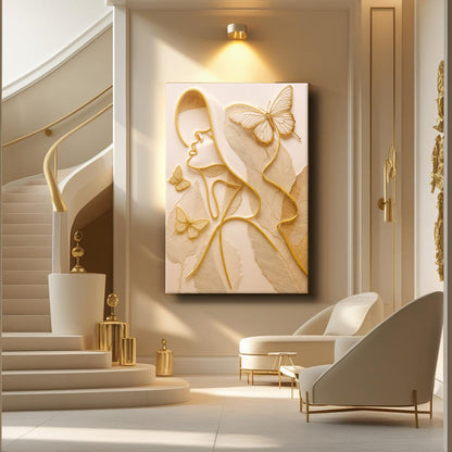 Minimalist Femme Outline Wall Art
