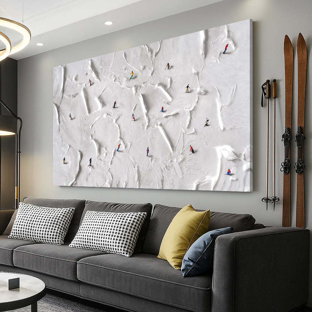 Contemporary Mountain Abstract V Wall Art