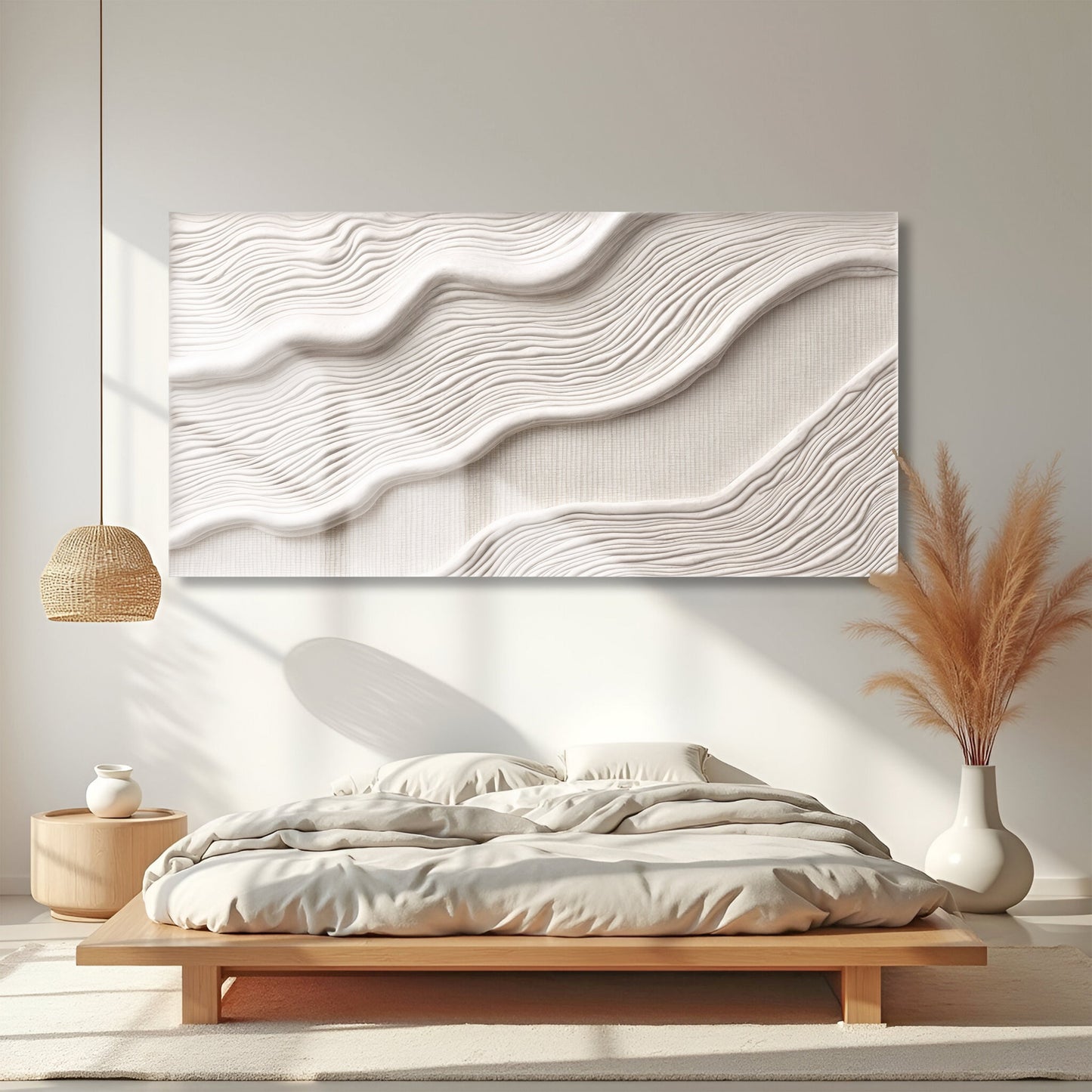 Sculpted Ivory Minimalism II Wall Art
