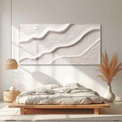 Sculpted Ivory Minimalism II Wall Art