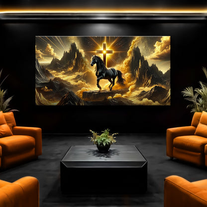 Sculpted Faith Horse Artwork