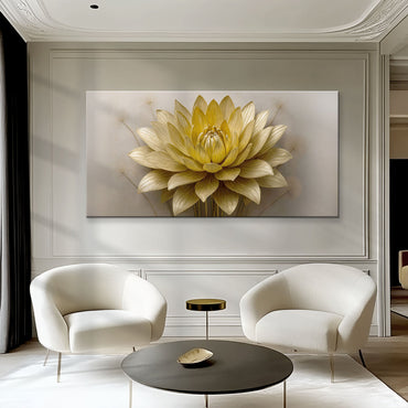 Gilded Petal Composition III Wall Art