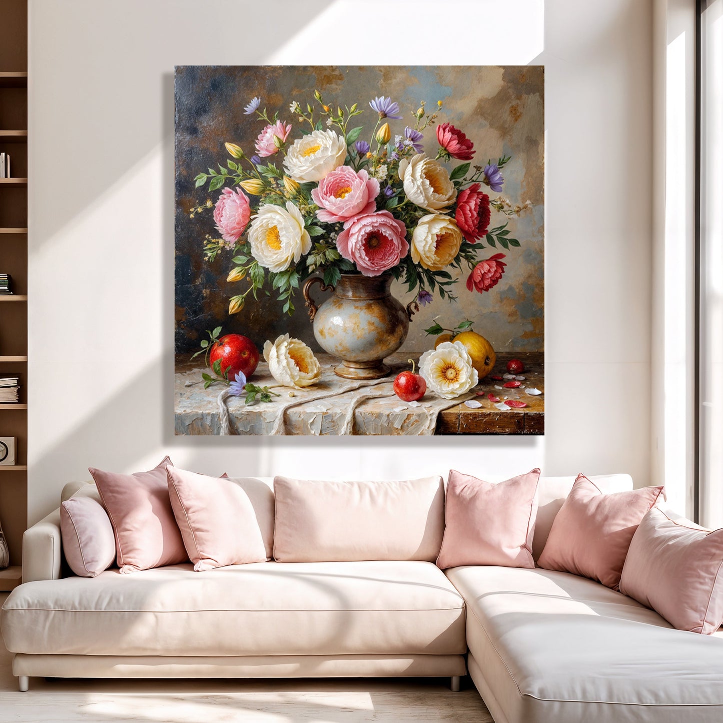 Summer Floral Vase Wall Art