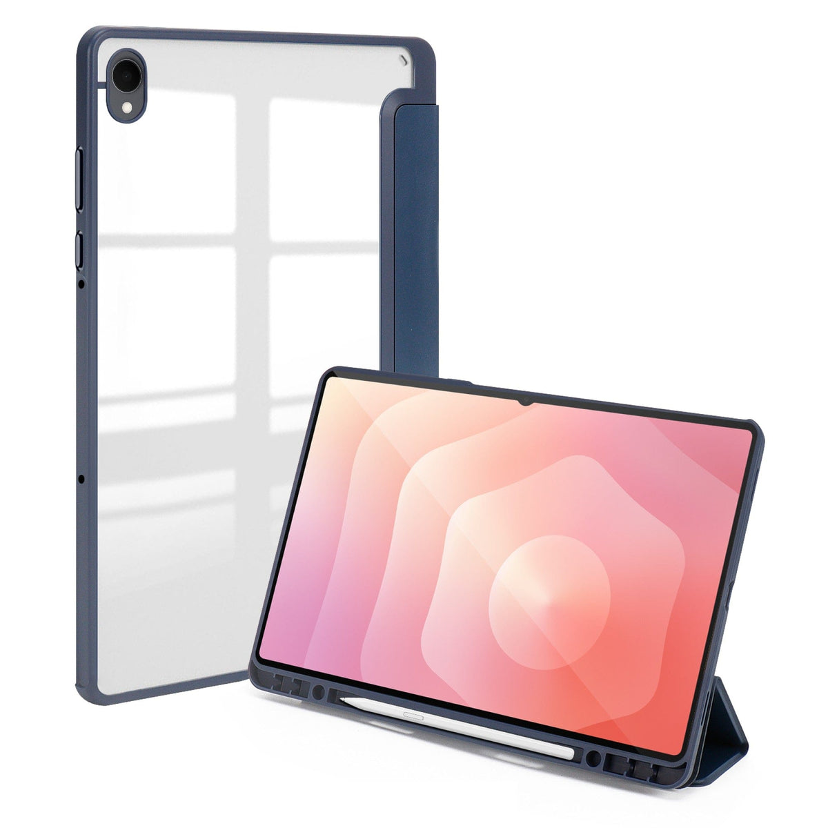 Samsung Galaxy Tab S11 Case - Slim Folio with Transparent Back | Venture Series